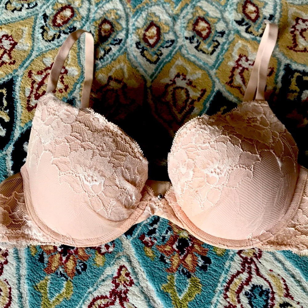 Padded push up bra